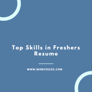top skills in freshers resume